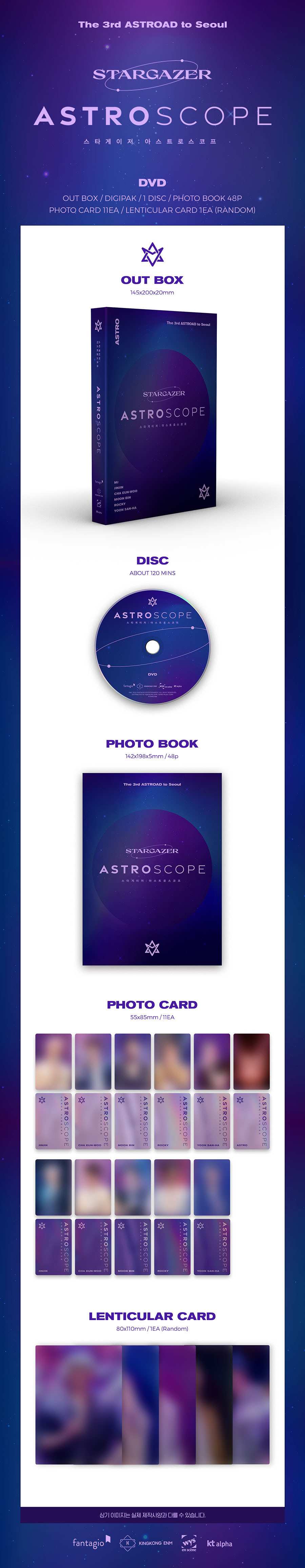 ASTRO - The 3rd ASTROAD to Seoul STARGAZER [Blu-Ray] - Kmall24